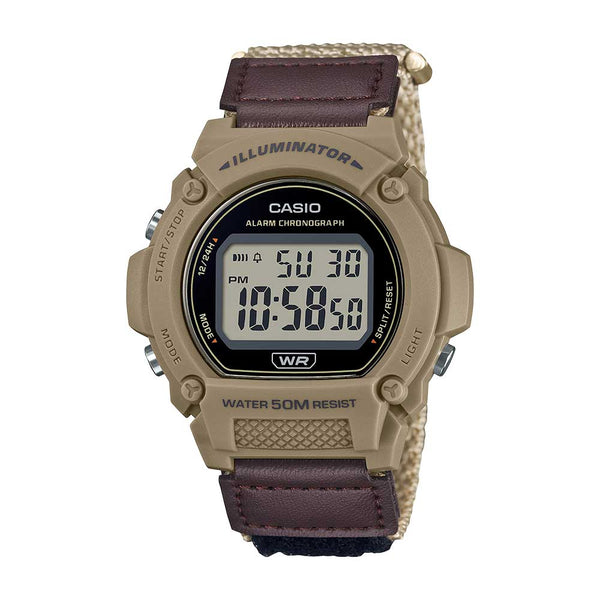 Casio W-219HB-5AV Reloj Digital 50 M