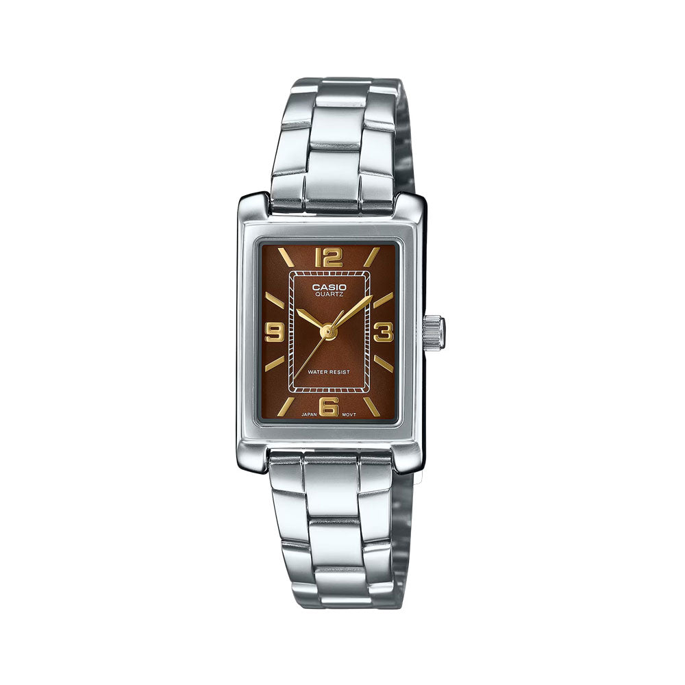 Casio LTP-1234DD-5A Reloj Analógico Resistente al agua