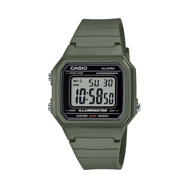 Casio W-217H-3AV Reloj Digital 50 M