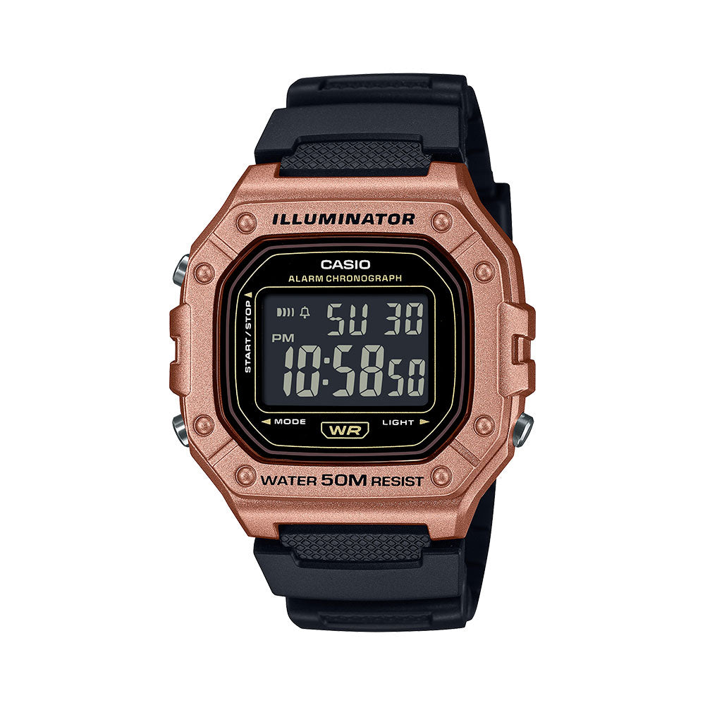 Casio W-218HM-5BV Reloj Digital 50 M