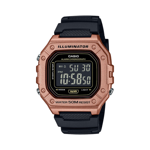Casio W-218HM-5BV Reloj Digital 50 M