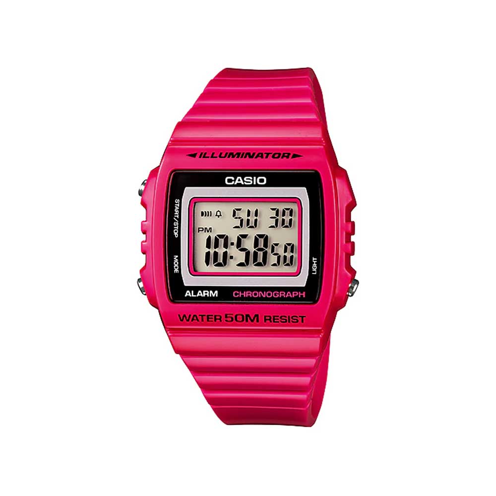 Casio W-215H-4AV Reloj Digital Resistente al agua
