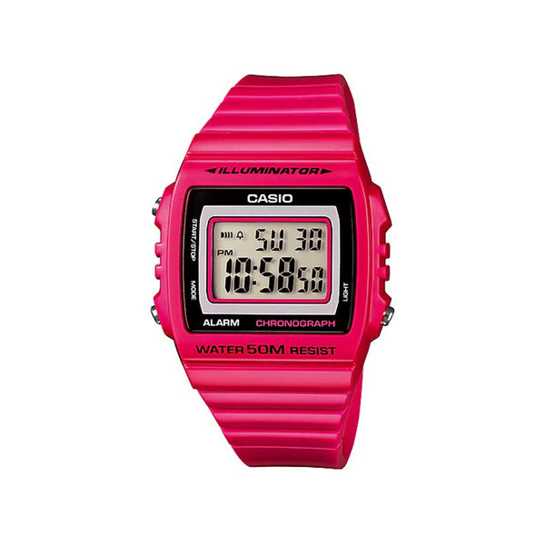 Casio W-215H-4AV Reloj Digital Resistente al agua
