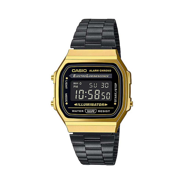 Casio A-168WEGB-1B Vintage Digital