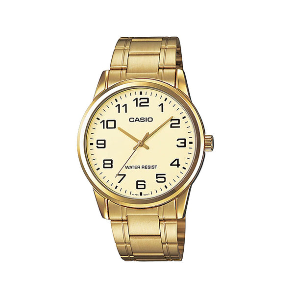 Casio MTP-V001G-9B Reloj Analógico Resistente al agua