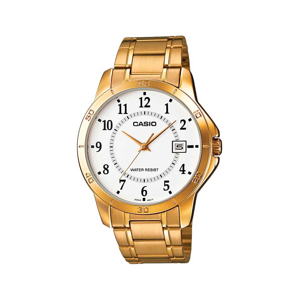 Casio MTP-V004G-7B Reloj Analógico Resistente al agua