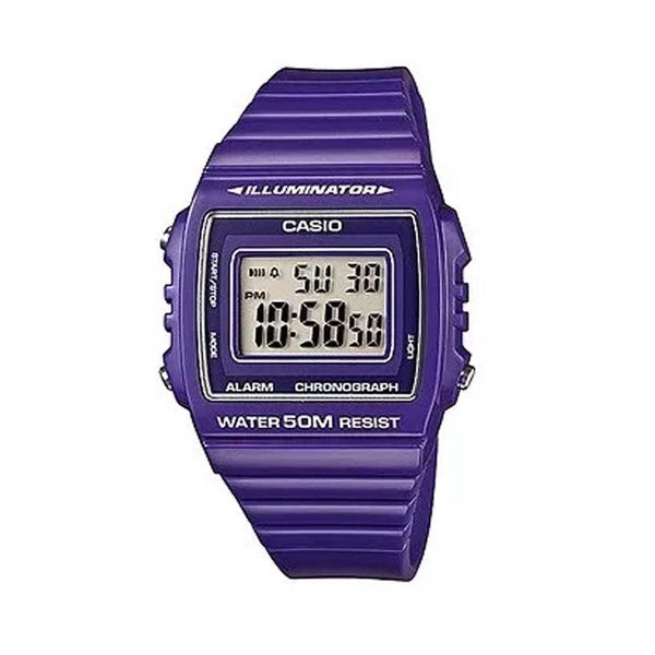 Casio W-215H-6AV Reloj Digital Resistente al agua