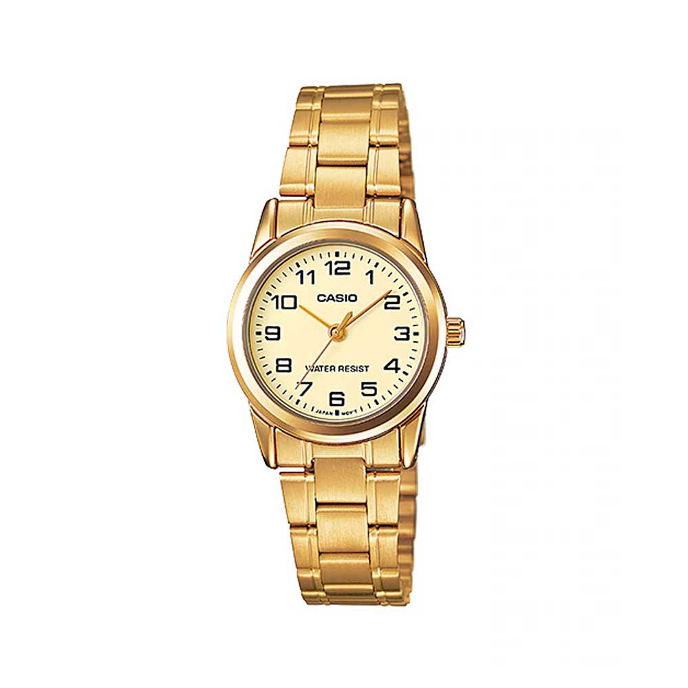 Casio LTP-V001G-9B Reloj Analógico Resistente al agua