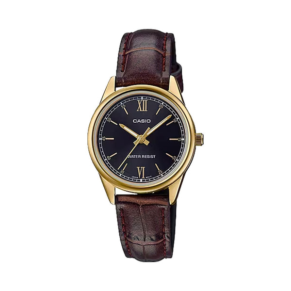 Casio LTP-V005GL-1B2 Reloj Analógico Resistente al agua