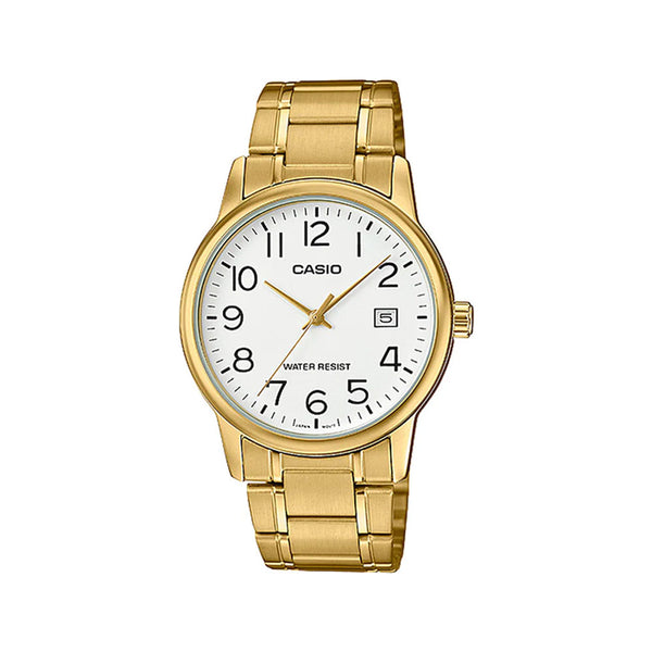 Casio MTP-V002G-7B2 Reloj Analógico Resistente al agua