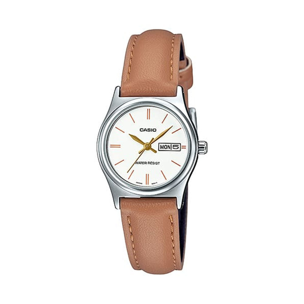 Casio LTP-V006L-7B2 Reloj Analógico Resistente al agua