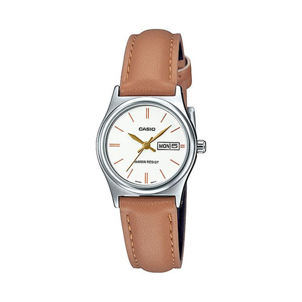 Casio LTP-V006L-7B2 Reloj Analógico Resistente al agua