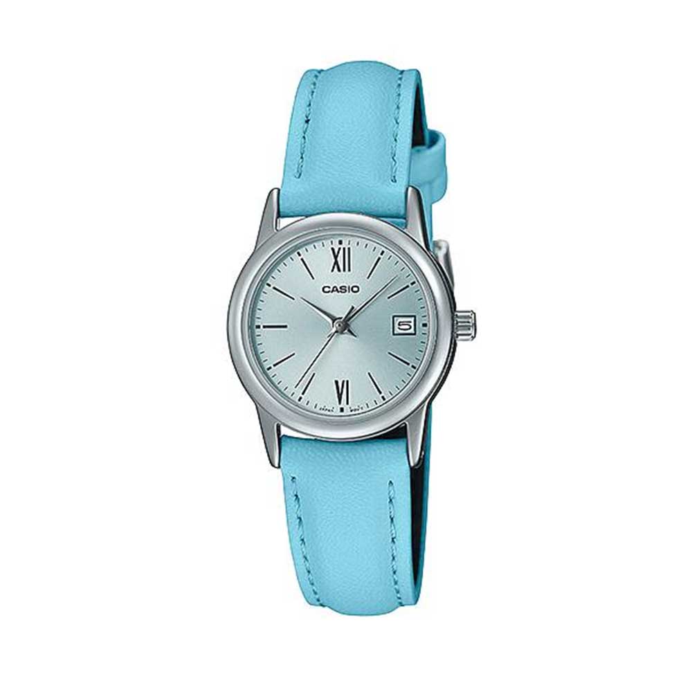 Casio LTP-V002L-2B3 Reloj Analógico Resistente al agua