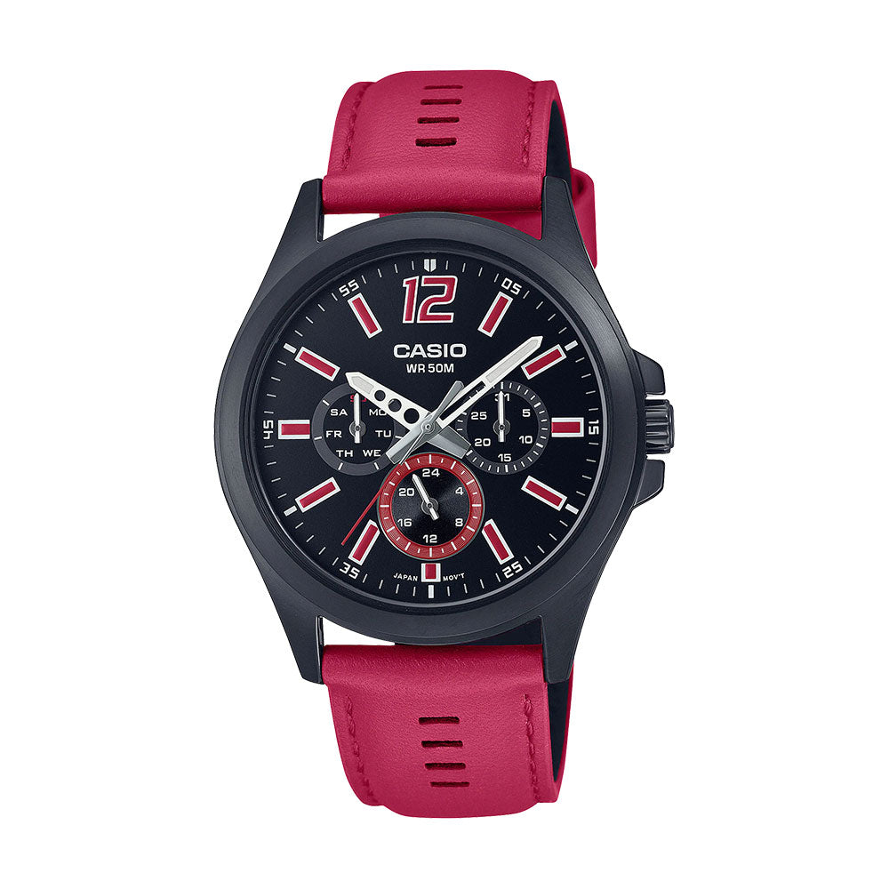 Casio MTP-E350BL-1BV Reloj Analógico Resistente al agua