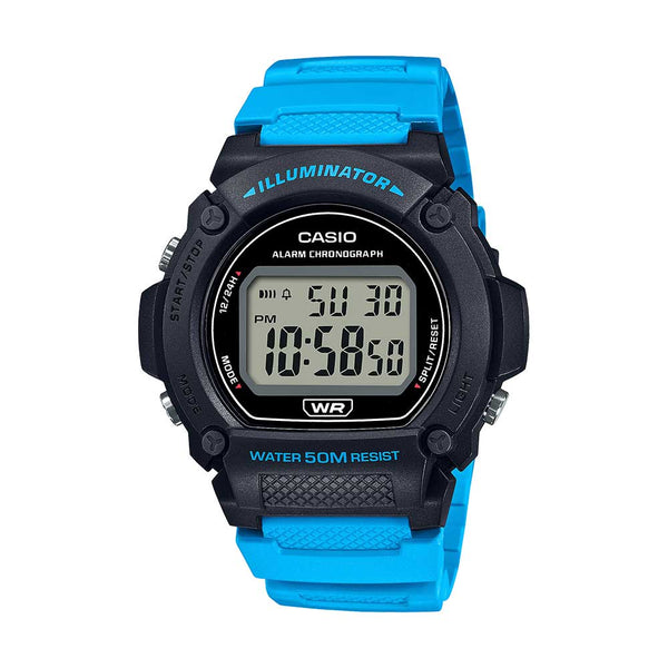 Casio W-219H-2A2V Reloj Digital 50 M