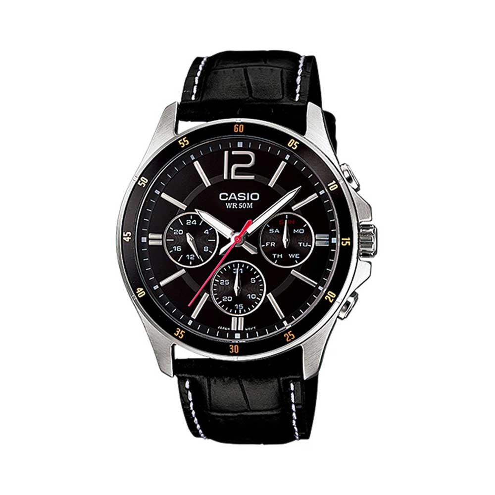 Casio MTP-1374L-1AV Reloj Analógico Resistente al agua