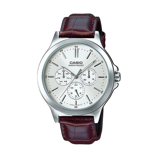 Casio MTP-V300L-7A Reloj Analógico Resistente al agua