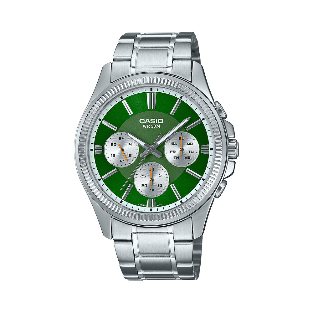 Casio MTP-1375D-3AV Reloj Analógico Resistente al agua