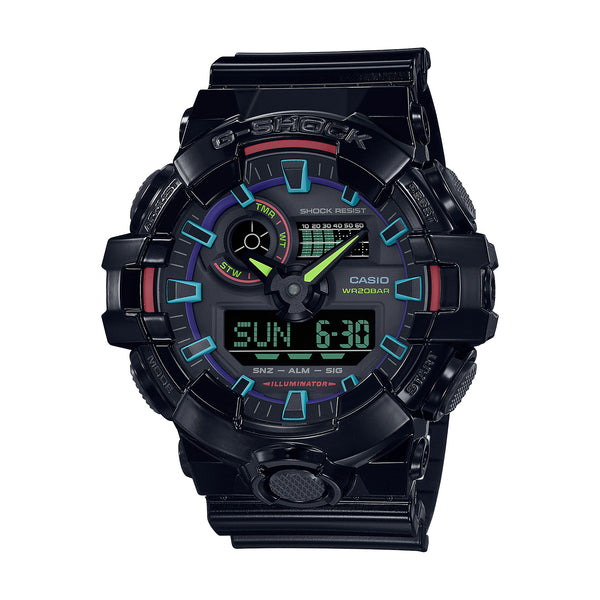 Casio GA-700RGB-1A G-SHOCK 200 M