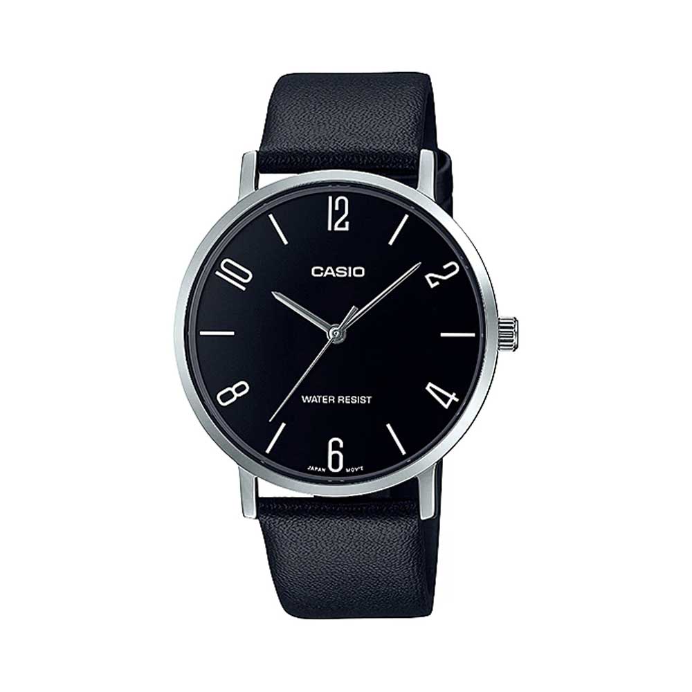 Casio MTP-VT01L-1B2 Reloj Analógico Resistente al agua