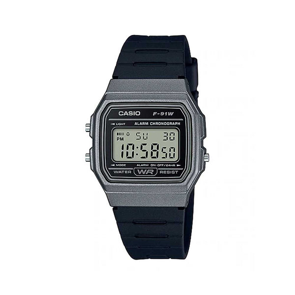 Casio F-91WM-1B Reloj Digital Resistente al agua