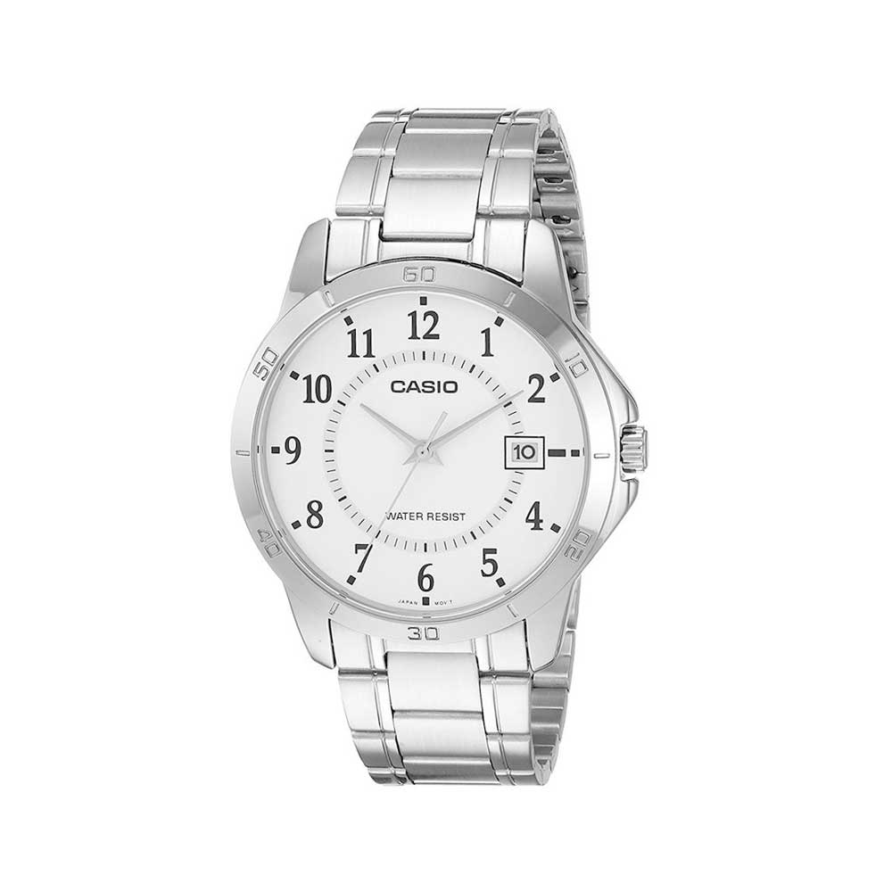 Casio MTP-V004D-7B Reloj Analógico Resistente al agua