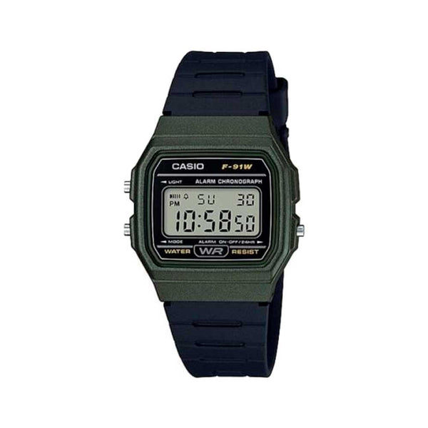 Casio F-91WM-3A Reloj Digital Resistente al agua
