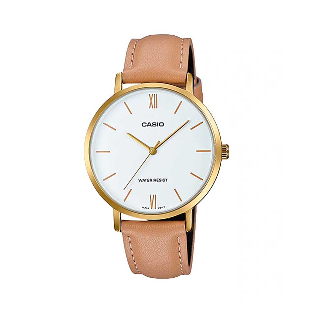 Casio LTP-VT01GL-7B Reloj Analógico Resistente al agua