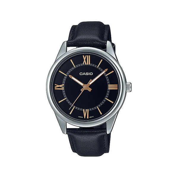 Casio MTP-V005L-1B5 Reloj Analógico Resistente al agua