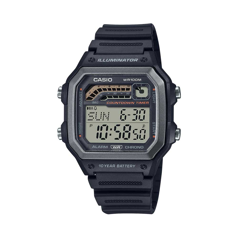 Casio WS-1600H-1AV Reloj Digital 100 M