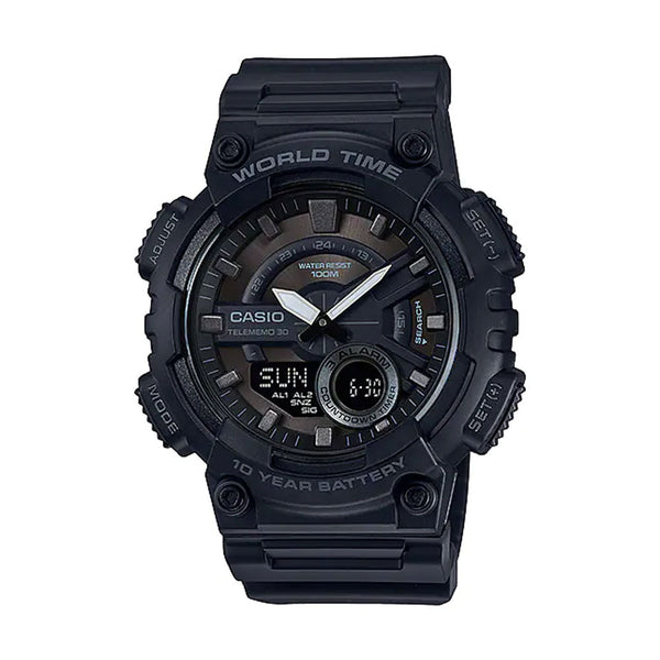 Casio AEQ-110W-1BV Reloj Ana-digi 100 M