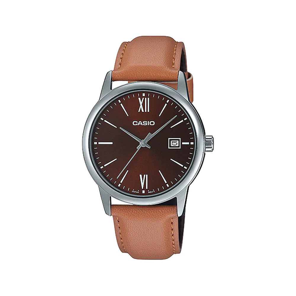 Casio MTP-V002L-5B3 Reloj Analógico Resistente al agua