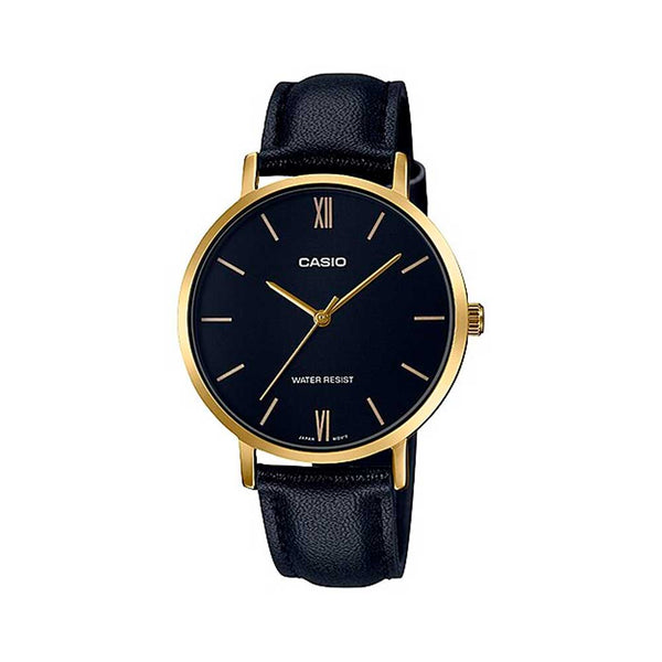 Casio LTP-VT01GL-1B Reloj Analógico Resistente al agua