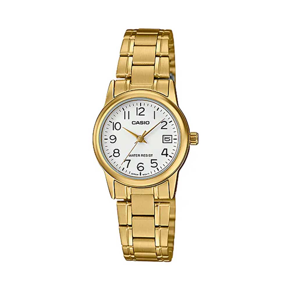 Casio LTP-V002G-7B2 Reloj Analógico Resistente al agua