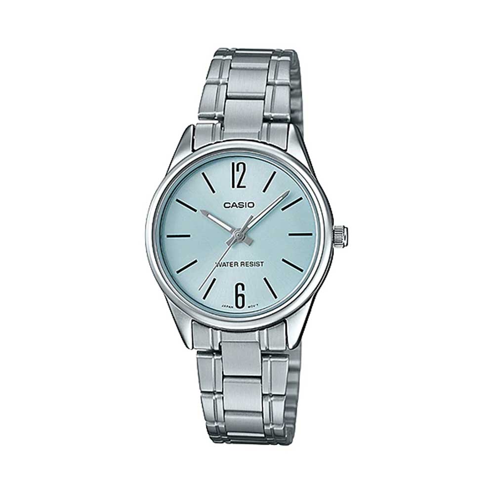 Casio LTP-V005D-2B Reloj Analógico Resistente al agua