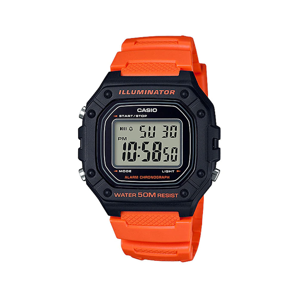Casio W-218H-4B2V Reloj Digital 50 M