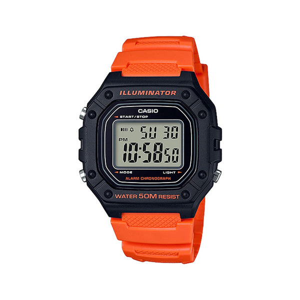Casio W-218H-4B2V Reloj Digital 50 M