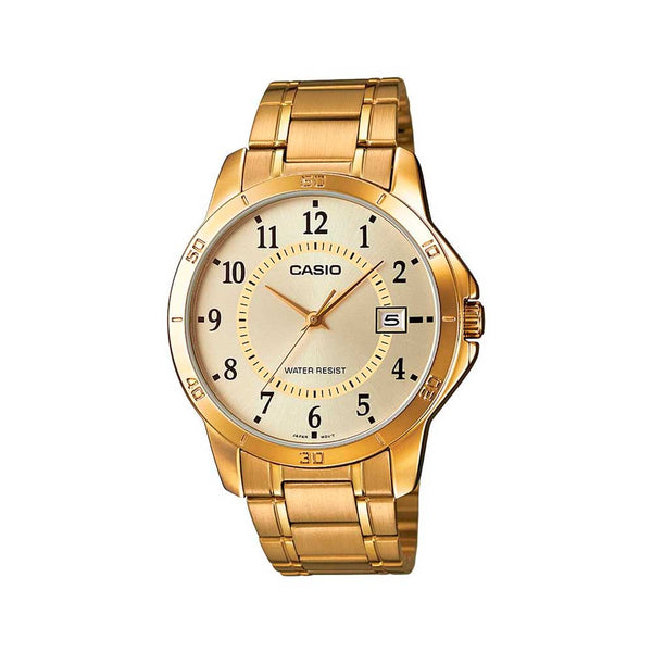 Casio MTP-V004G-9B Reloj Analógico Resistente al agua