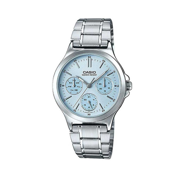 Casio LTP-V300D-2A Reloj Analógico Resistente al agua