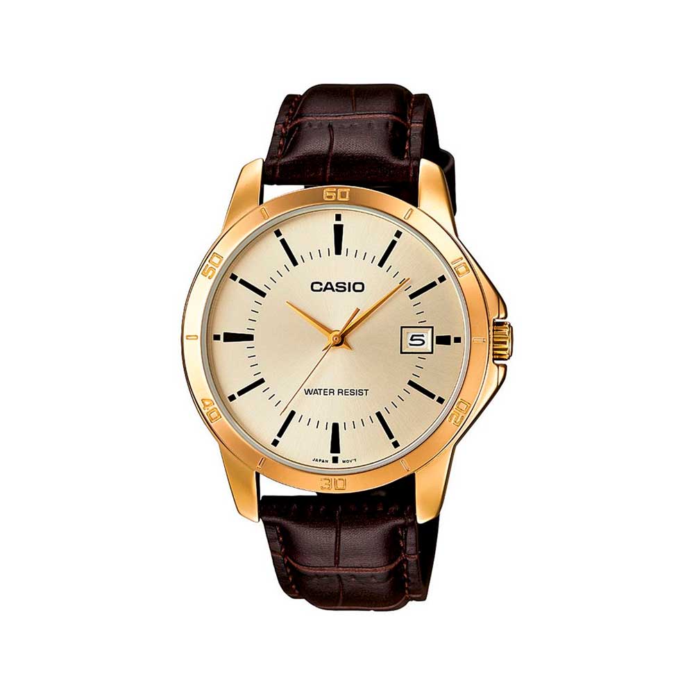 Casio MTP-V004GL-9A Reloj Analógico Resistente al agua