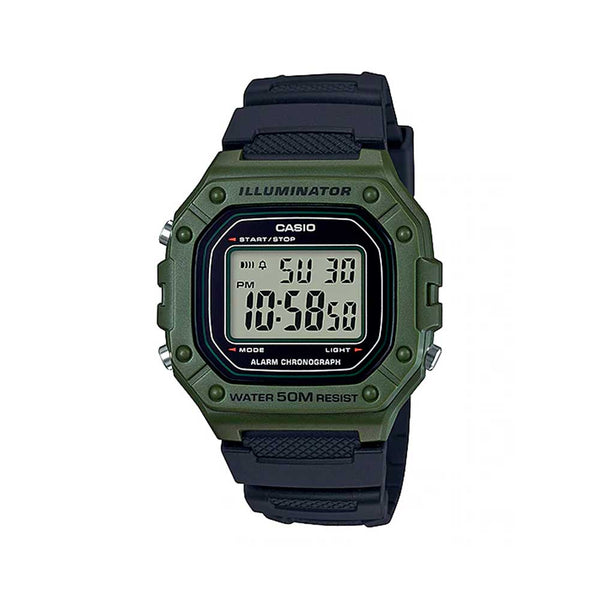 Casio W-218H-3AV Reloj Digital 50 M