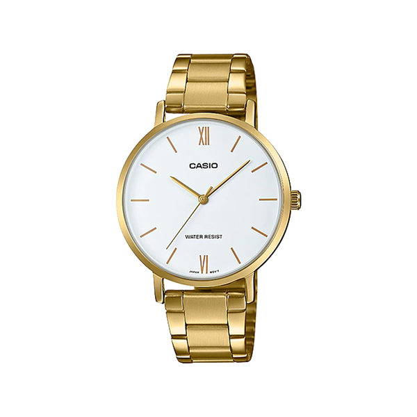 Casio LTP-VT01G-7B Reloj Analógico Resistente al agua