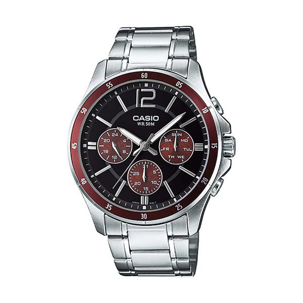 Casio MTP-1374D-5AV Reloj Analógico Resistente al agua
