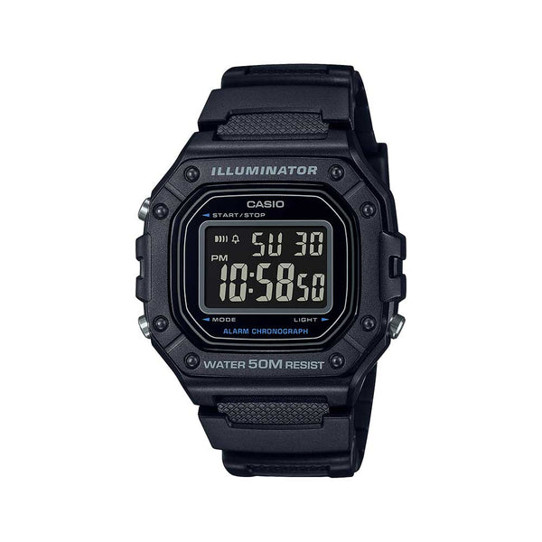 Casio W-218H-1BV Reloj Digital 50 M