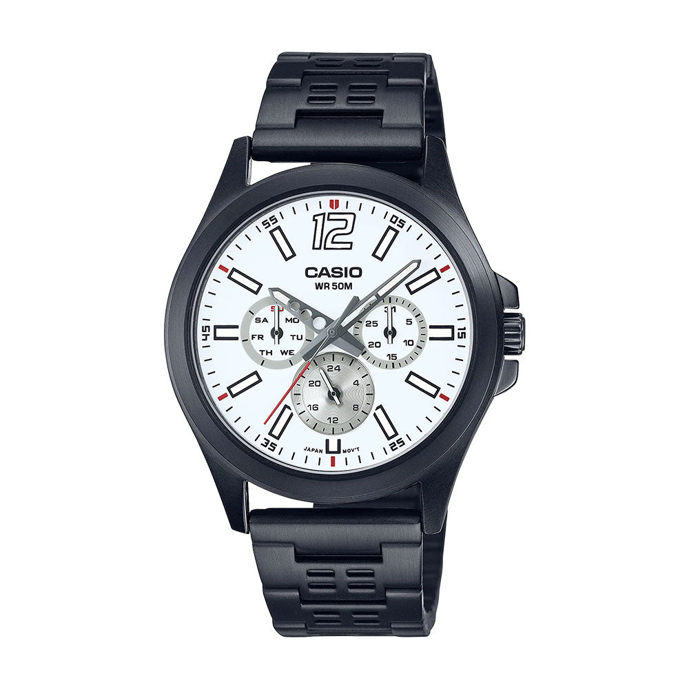 Casio MTP-E350B-7BV Reloj Analógico Resistente al agua