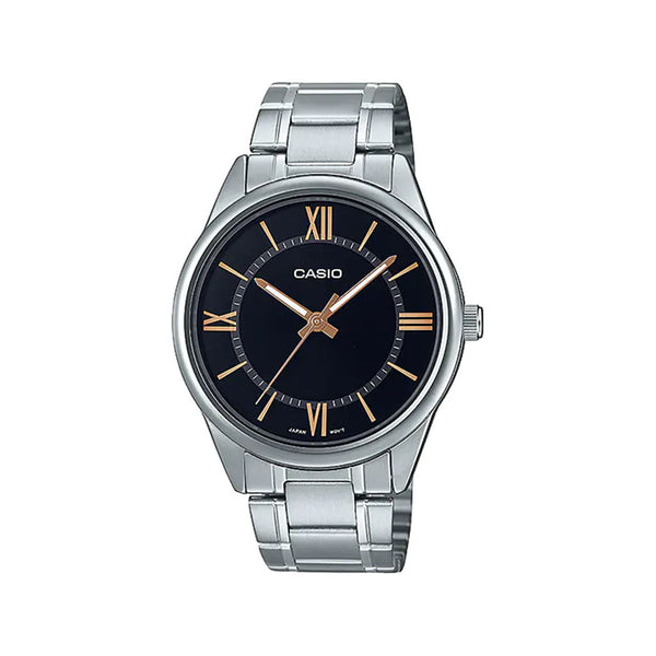 Casio MTP-V005D-1B5 Reloj Analógico Resistente al agua