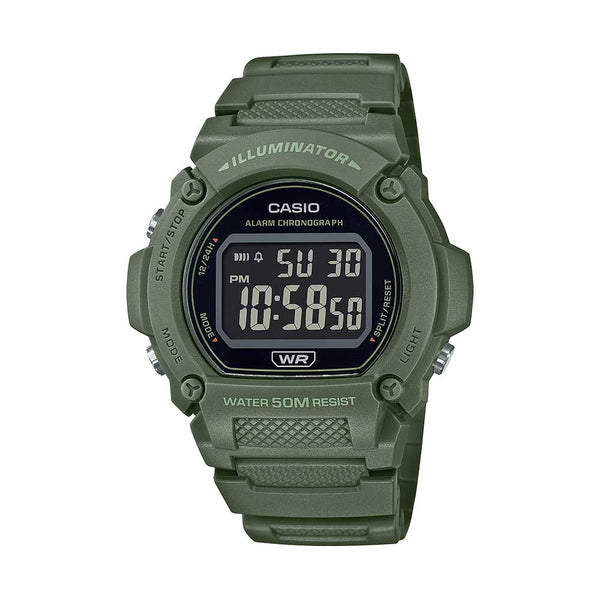 Casio W-219HC-3BV Reloj Digital 50 M