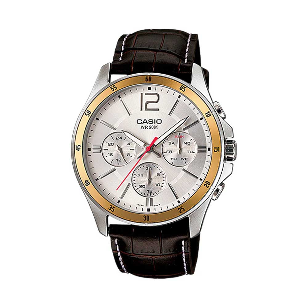 Casio MTP-1374L-7AV Reloj Analógico Resistente al agua