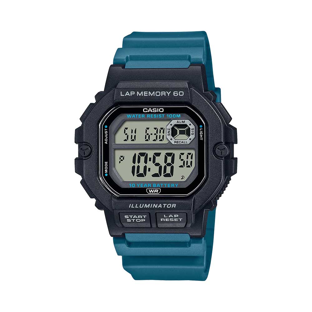 Casio WS-1400H-3AV Reloj Digital 100 M