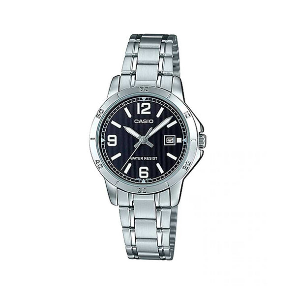 Casio LTP-V004D-1B2 Reloj Analógico Resistente al agua